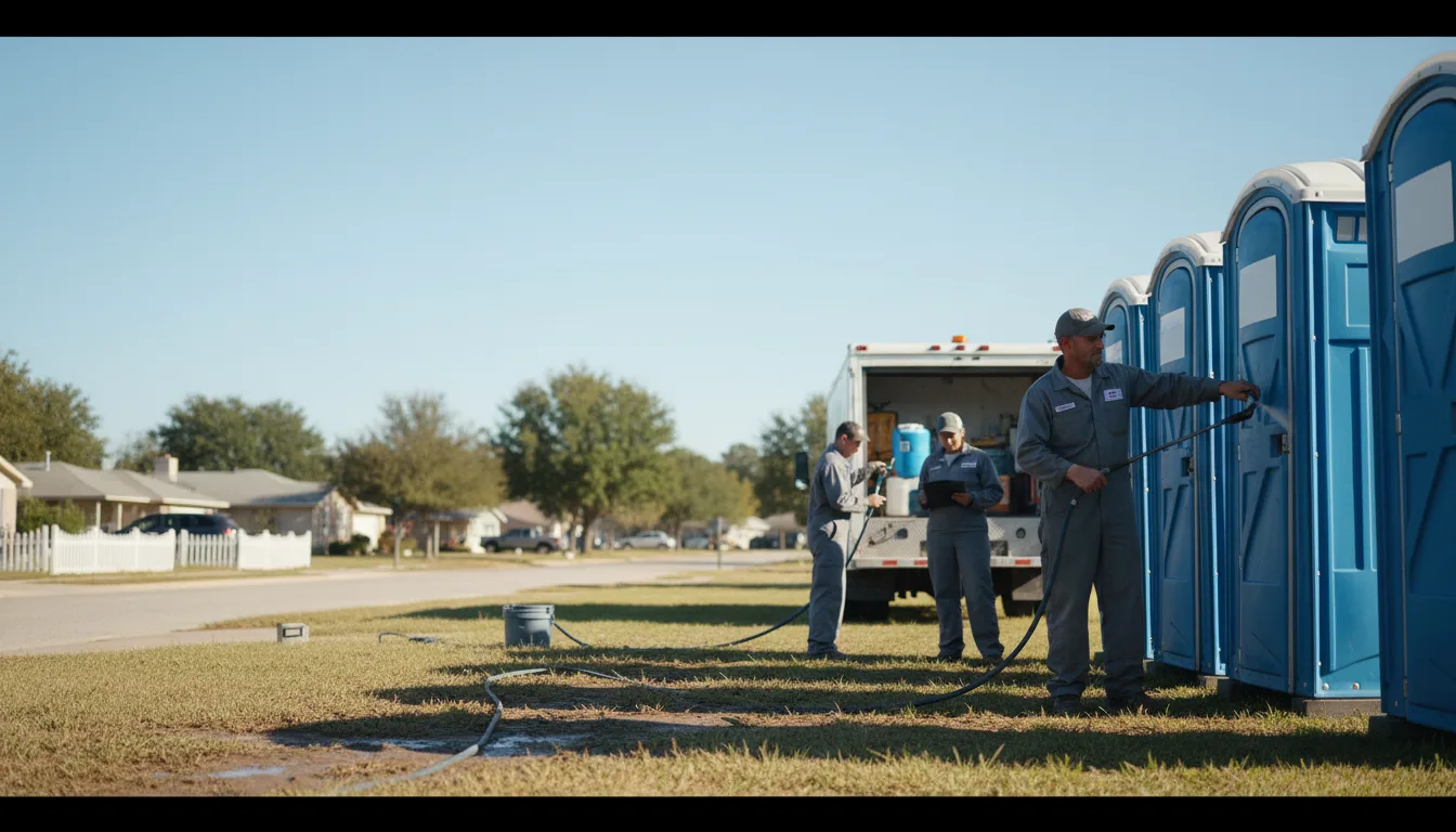 Long-Term Portable Toilet Rental in Canton, GA near me